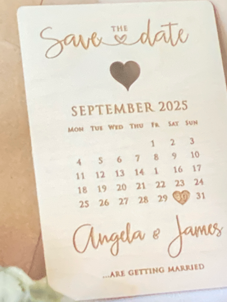 Save the date cards